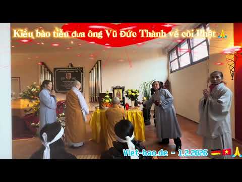 KIỀU BÀO DỰ TANG LỄ ÔNG VŨ ĐỨC THÀNH