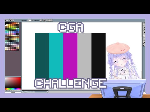 【Art】CGA Challenge! My Favorite Limited Palette...