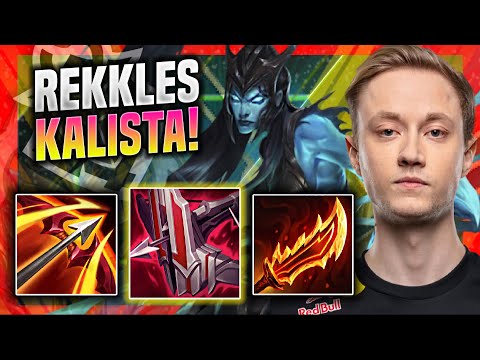 REKKLES DESTROYING WITH KALISTA! - G2 Rekkles Plays Kalista ADC vs Kai'sa! | Season 11