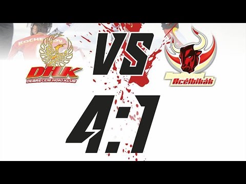 MOL16 Debreceni HK - Dunaújvárosi Acélbikák 4:1 (0:1, 2:0, 2:0) 2016.09.16