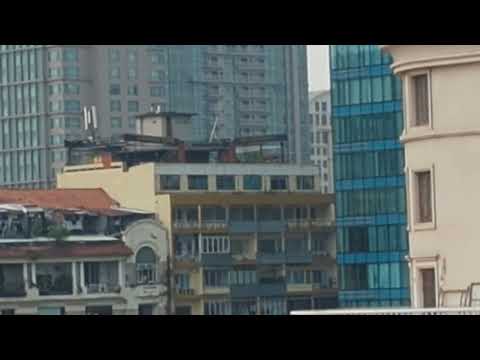 Fall of Saigon famous helicopter photo location