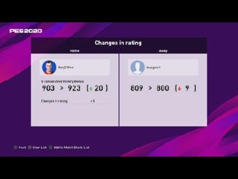 Bmj23 Pro - 5 victory eFootball PES 2020