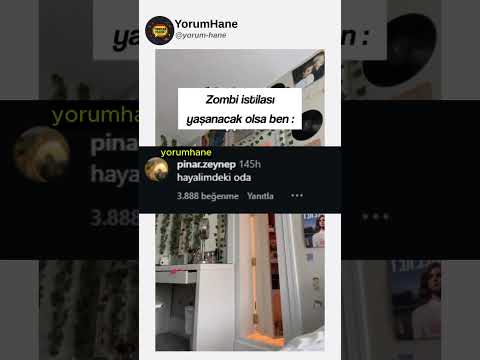 Komik İnstagram Videoları | Zombi istilası olursa... #komedi #komik #mizah #youtubeshorts