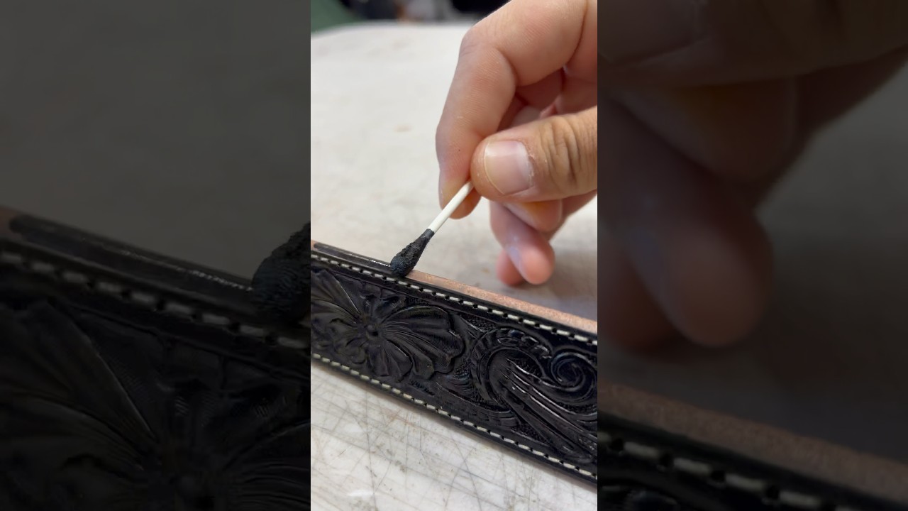 Making a Custom Leather Belt in Under 60 Seconds