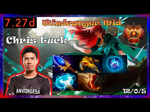 Chris luck Windranger vs Ccnc Ember Spirit | Full Gameplay 7.27d | Dota 2 Pro Replay