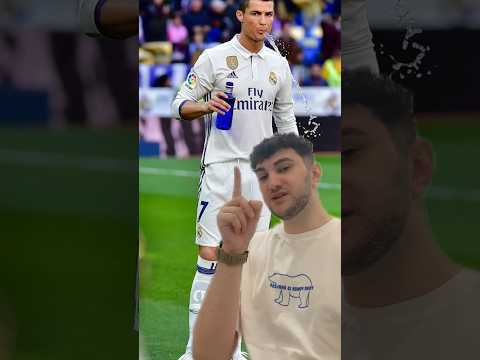 Trying the water Ronaldo drinks - Solan de Cabras from Spain 🇪🇸 #ronaldo #cristiano #realmadrid