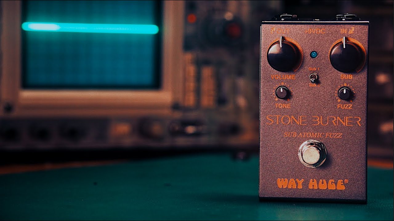 Way Huge WM81 Stone Burner Sub Atomic Fuzz Pedal