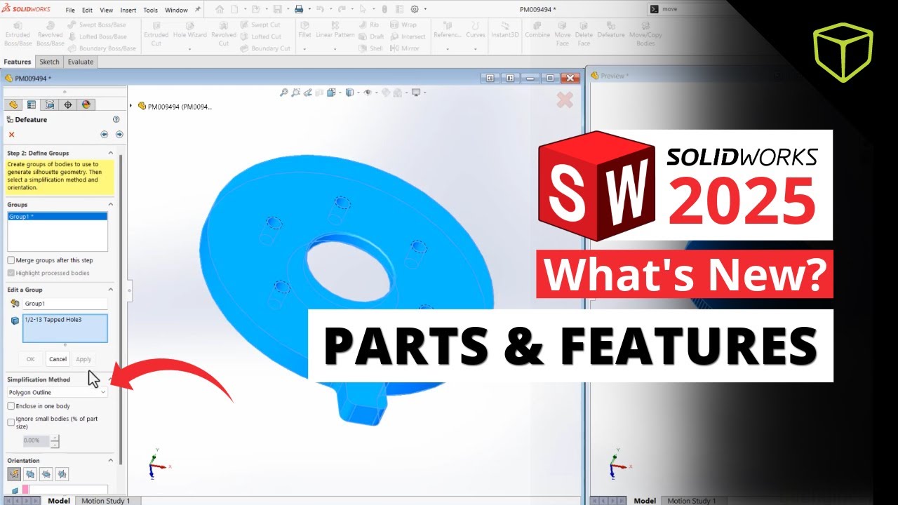 SolidWorks 2025 New Features Overview