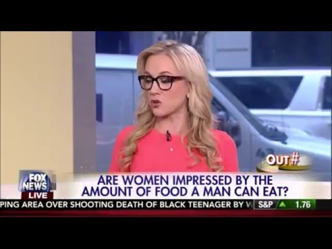 11-27-15 Kat Timpf on Outnumbered - Men Overeat to Impress Women