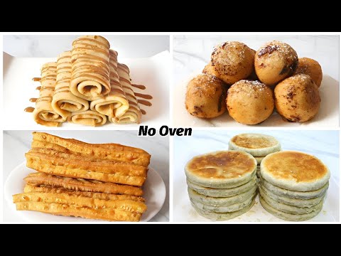 4 Recipes You Can Make In 10 Minutes No Bake, No Oven | Easy Snacks And Breakfast Recipes