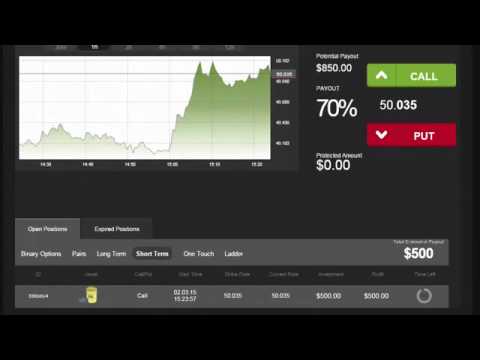 Auto Binary Signals Perfect Match Video 1 Live Trading   March 2nd 2015