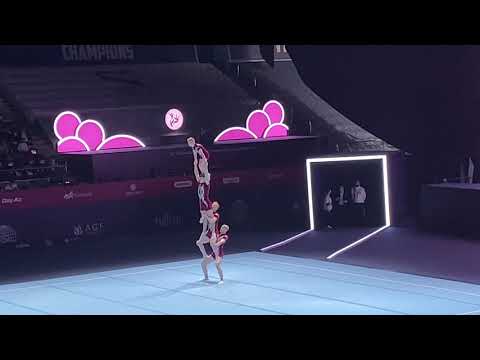 Russia 1 12-18 men’s group balance WAGC 2022