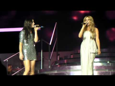 XFactor Tour 2010 (Liverpool) - Stacey Solomon & Lucie Jones - What A Wonderful World