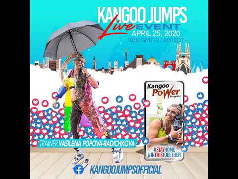 Kangoo Jumps® Live Event April 25, 2020 - Vasilena Popova-Radichkova Kangoo Power™
