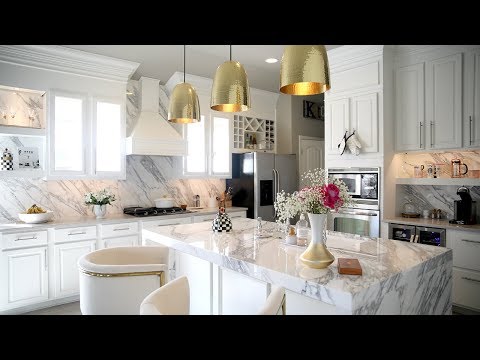 All White Kitchen Reveal  - MissLizHeart Video