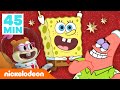 SpongeBob | 45 minuten lang de meest spannende feestdagen! | Nickelodeon Nederlands