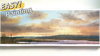 Looks Advanced, Paints Easy: A Watercolor Landscape You Can Master