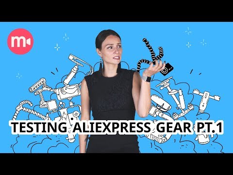Unboxing filming equipment from Aliexpress 📦 Part 1: steadicams and tripods 🎥 Video