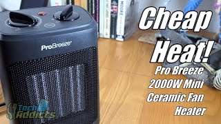 Pro Breeze Mini Ceramic Space Heater