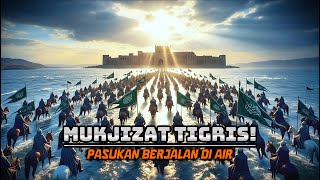 Download lagu TIGRID RIVER BOTTOMS! | MIRACULOUS MOMENTS OF ISLAMIC TROOPS WALKING ON WATER mp3