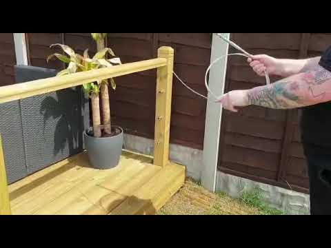 Steel Wire Rope Balustrade Run - Swageless Ball and Socket