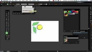 Working with Shapes in Illustrator CS6