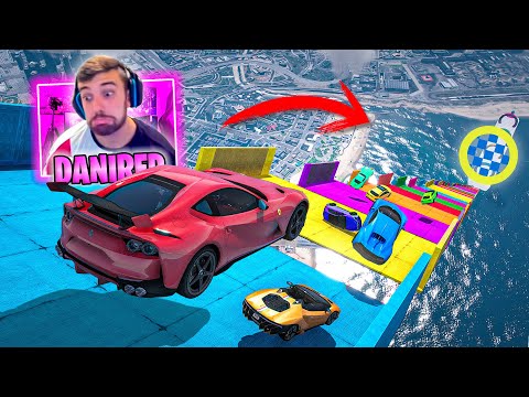 THE BEST MEGA RAMP IN THE WORLD! THIS DOWNHILL WILL LEAVE YOU SPEECHLESS!! - GTA 5 ONLINE