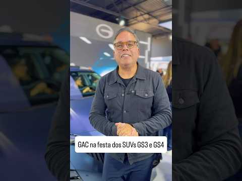 A GAC Brasil acelerou tudo no SUV GS3 e deixou espaço para o híbrido GS4 correr pela lateral . #gac