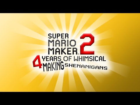 Celebrating 4th Anniversary To Super Mario Maker 2