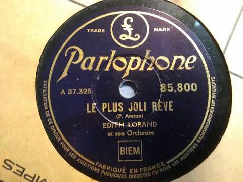Edith Lorand - Le Plus Jolie Rêve