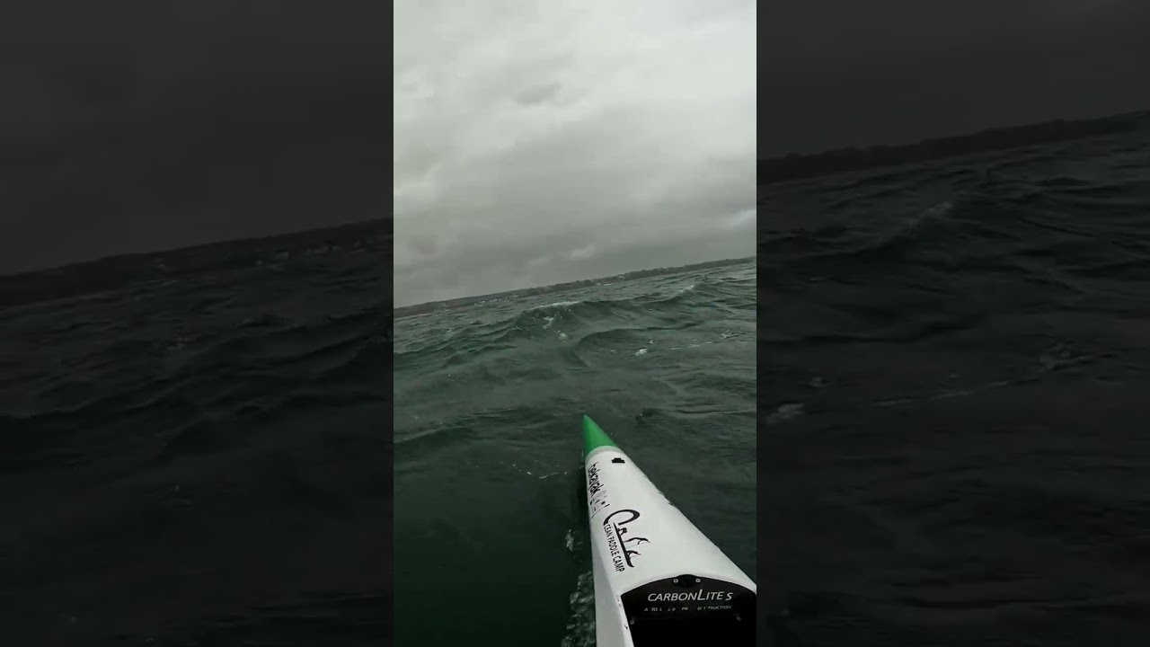 February's downwind #surfski #kayak #bretagne #brest