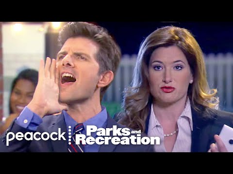 Ben gets drunk thanks to her ft. Kathryn Hahn | Parks and Recreation