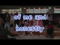 Glee My life would suck without you lyrics 