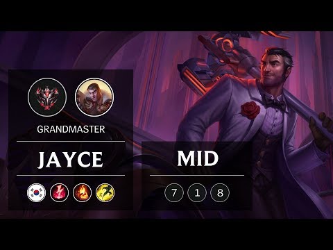 Jayce Mid vs Sylas - KR Grandmaster Patch 9.3