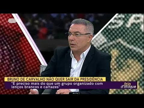 Augusto Inácio: "Os Sportinguistas ficam a dever muito ao Bruno de Carvalho" | Trio D'Ataque | RTP