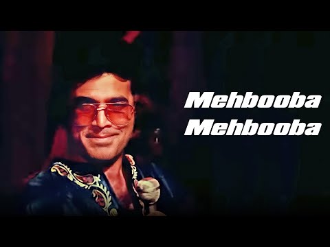 Mehbooba Mehbooba : महबूबा महबूबा Title Song - Kishore Kumar | Rajesh Khanna | Mehbooba Movie Songs