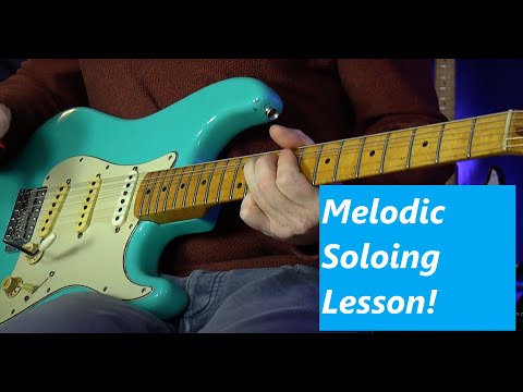 Guitar Junkie Ep.35 - Melodic soloing lesson #guitar #lesson