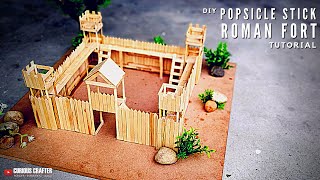 DIY Popsicle Stick Fort Tutorial