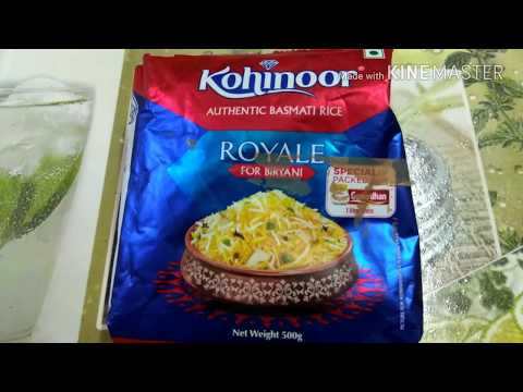 Kohinoor basmati rice for pulao for biryani