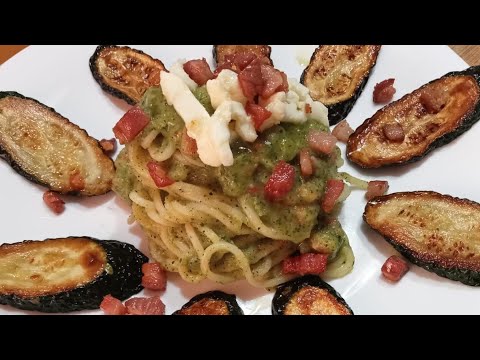 SPAGHETTI AL PESTO DI ZUCCHINE