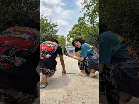 ใครชนะ รับไปเลย!! #shorts