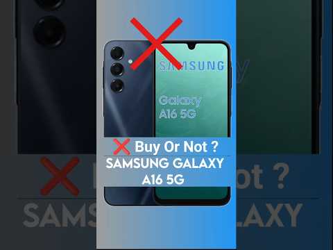 ❌️ Samsung Galaxy A16 5G :  2! Big Problem