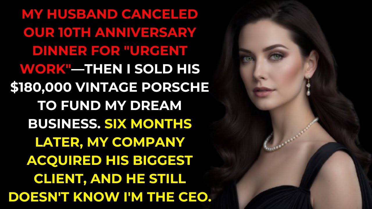 Husband Canceled Our Anniversary for 'Work'—Then I Sold His Beloved Car to Fund My Dream Business