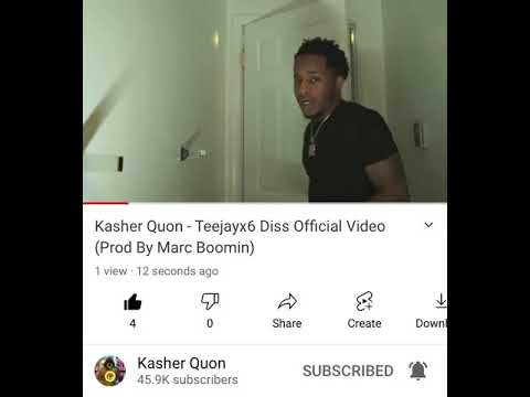 Kasher Quon Teejayx6 Diss