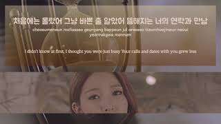 BOA (보아) — Disturbance (그런 너) Lyrics [HAN/ROM/ENG]