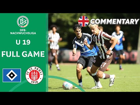 Hamburger SV U 19 vs. FC St. Pauli U 19 | Full Game | U 19-DFB-Youth-League