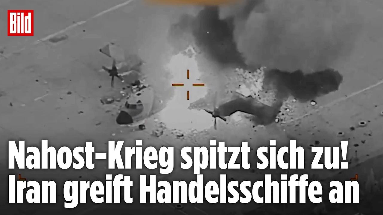 NAHOST-KRIEG TAG 13: Iran greift Tanker an, Drohne trifft Hochhaus – Israel weitet Einsatz aus