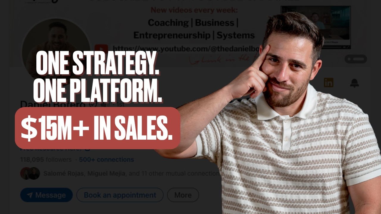 THE LinkedIn Content Strategy That Generated $15M+ in Coaching Sales