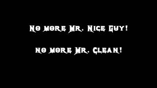 Megadeth -  No More Mr. Nice Guy Lyrics