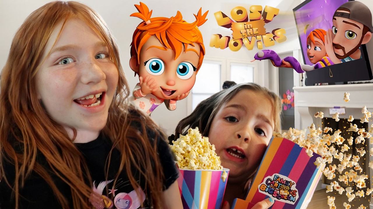 A for ADLEY - Lost in the Movies - FAMiLY MOViE NiGHT live premiere!!  at home Purple Carpet Party!